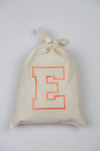 Letters A-Z on Light Canvas Medium Drawstring Pouch