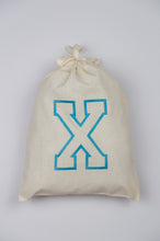 Letters A-Z on Light Canvas Medium Drawstring Pouch