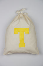 Letters A-Z on Light Canvas Shoebag