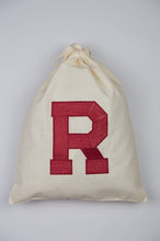 Letters A-Z on Light Canvas Shoebag