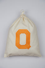 Letters A-Z on Light Canvas Shoebag