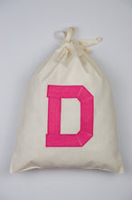 Letters A-Z on Light Canvas Shoebag