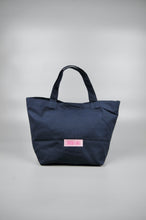 Ballet Flats on Navy Canvas Small Handbag