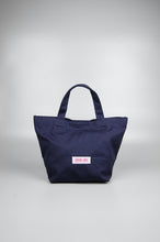 Summer Pineapples on Navy Canvas Small Handbag