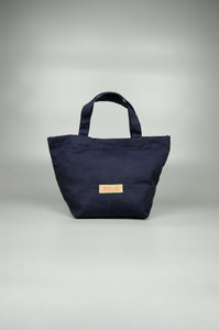 Plants Are Our Friends on Navy Canvas Small Handbag