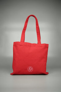 Merry Christmas on Red Canvas Mini Tote