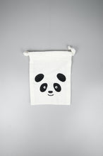 Panda on Light Canvas Mini Drawstring Pouch