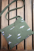 Beach on  Moss Canvas Small Sling Bag