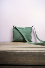 Beach on  Moss Canvas Small Sling Bag