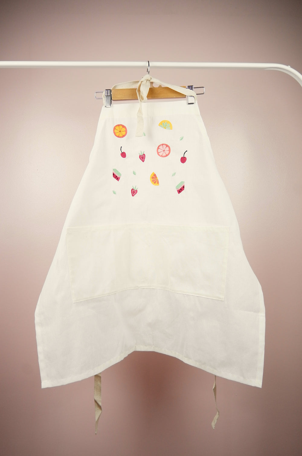 Fresh on Light Canvas Apron