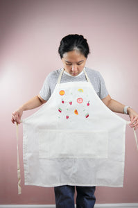 Fresh on Light Canvas Apron