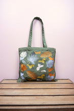 Chelsea on Moss Canvas Small Tote