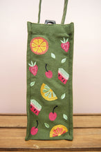 Fresh on Moss Canvas Water Bottle Bag