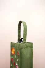 Fresh on Moss Canvas Water Bottle Bag