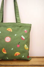 Fresh on Moss Canvas Small Tote