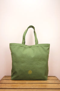 Chelsea on Moss Canvas Shopping Tote