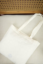 MNL on Small Natural Canvas Tote