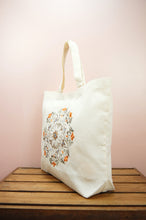 Marrakesh on Natural Canvas Shopping Tote