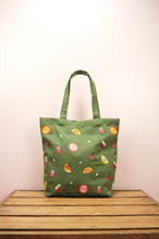 Fresh on Moss Heavy Canvas Shoulder Tote