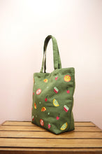 Fresh on Moss Heavy Canvas Shoulder Tote