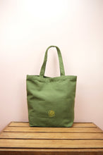 Fresh on Moss Heavy Canvas Shoulder Tote