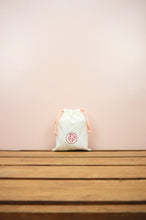 Fresh on Light Canvas Mini Drawstring Pouch