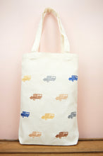 Jeepney on Natural Canvas Medium Tote