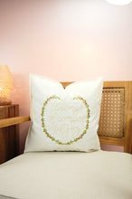 Tidings of Comfort and Joy on Light Canvas Cushion Cover