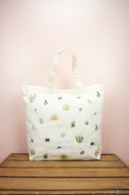 Desert on Natural Canvas Shopping Tote