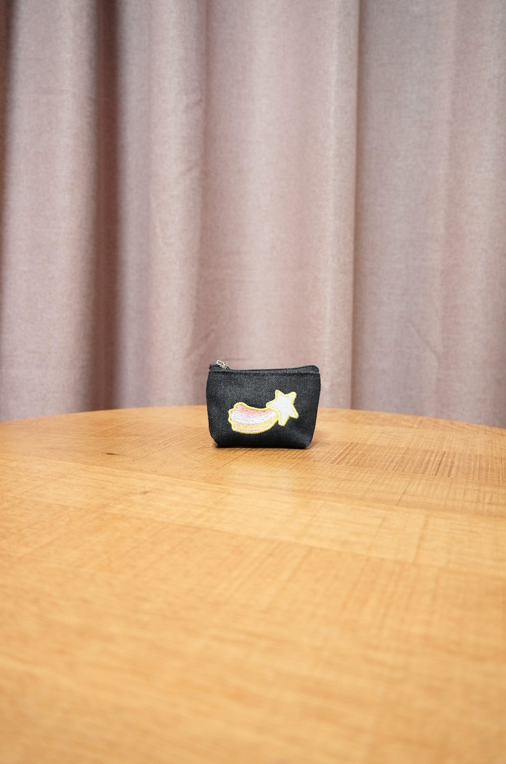 Shooting Star on Dark Denim Coin Purse