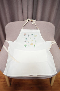 Desert on Light Canvas Apron