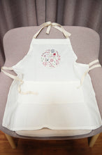 Red Riding Hood on Light Canvas Apron