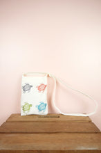 Turtles on Natural Canvas Mini Sling Bag