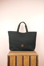 Getting Sh*t Done Black Canvas Carryall Handbag