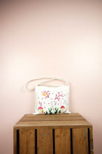 Garden on Natural Canvas Small Sling Bag
