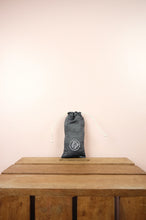 English Garden on Soft Denim Mobile Phone Drawstring Pouch