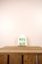 Leaves on Light Canvas Mini Drawstring Pouch