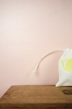 Shades on Natural Canvas Mini Drawstring Pouch
