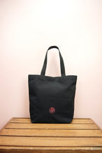 Comet on Black Heavy Canvas Shoulder Tote