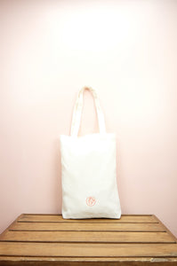 Planets on Natural Canvas Medium Tote