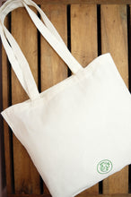 Leaves on Natural Canvas Small Tote
