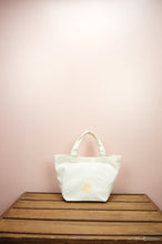 Easter Chicks on Natural Canvas Small Handbag