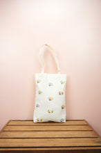 Bubble Fish on Natural Canvas Medium Tote