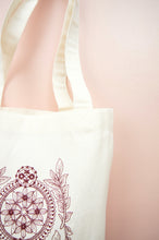 Dreamcatcher on Natural Canvas Medium Tote