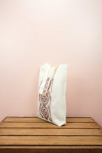 Dreamcatcher on Natural Canvas Medium Tote