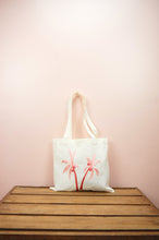 Palm Trees on Light Canvas Mini Tote