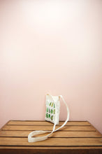 Leaves on Natural Canvas Mini Sling Bag