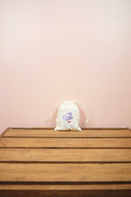 Dapper Pug (Available in 4 Colors) on Light Canvas Mini Drawstring Pouch