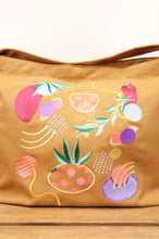 Comet on Dark Khaki Canvas Medium Sling Bag