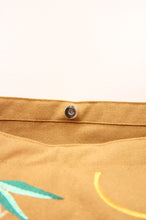 Comet on Dark Khaki Canvas Medium Sling Bag